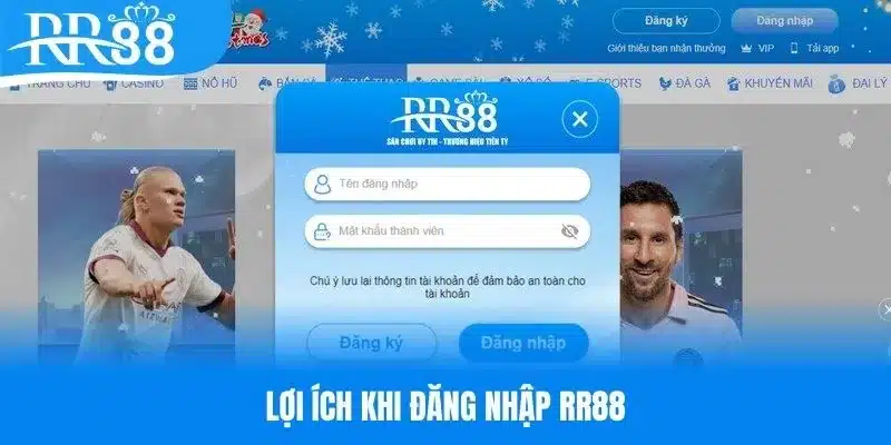 Lợi ích nổi bật khi đăng nhập RR88 thành công